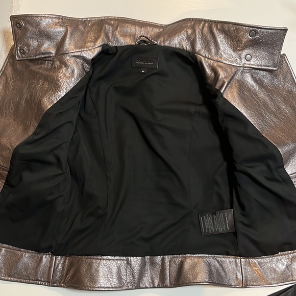 Aritzia Mackage Kenya Metallic Leather Jacket - Picture 6 of 6